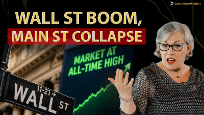 Wall Street’s Boom Could Become Main Street’s Collapse | LIVE Q&A with Lynette Zang